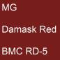 Preview: MG, Damask Red, BMC RD-5.